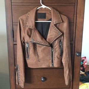 BLANK NYC faux leather jacket